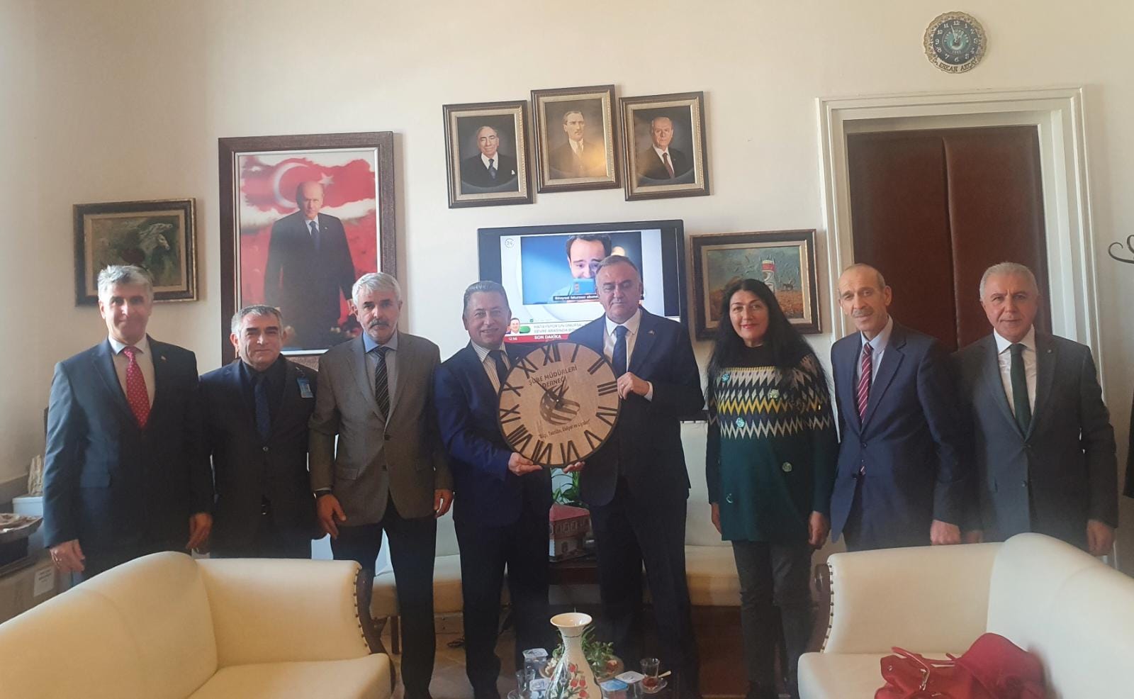 MHP Grup Başkanvekili Sn. Erkan Akçay’a ziyaret
