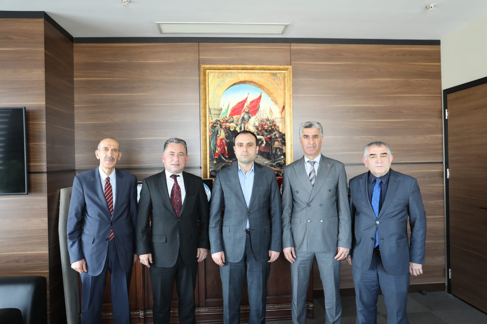 Büro Memur Sen Genel Başkan Yardımcısı Ahmet Kızıl’a ziyaret