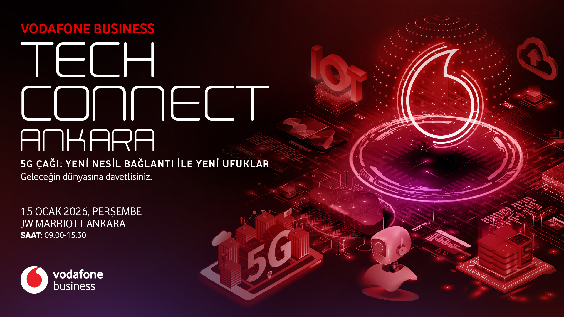 Vodafone Türkiye ile Derneğimiz Stk dayanışması kapsamında, Kamunun değerli yöneticileri olan Şube Müdürü ve Müdürlerimizi teknolojiyi ve dijital dönüşümü takip etmeye, Bu yıl tanışacağımız ve kamu hizmetlerini de dönüştürecek 5G teknolojisi ile tanışmaya davet ediyoruz.Tüm Şube Müdürü ve Müdürleri etkinliğe davet ederiz.